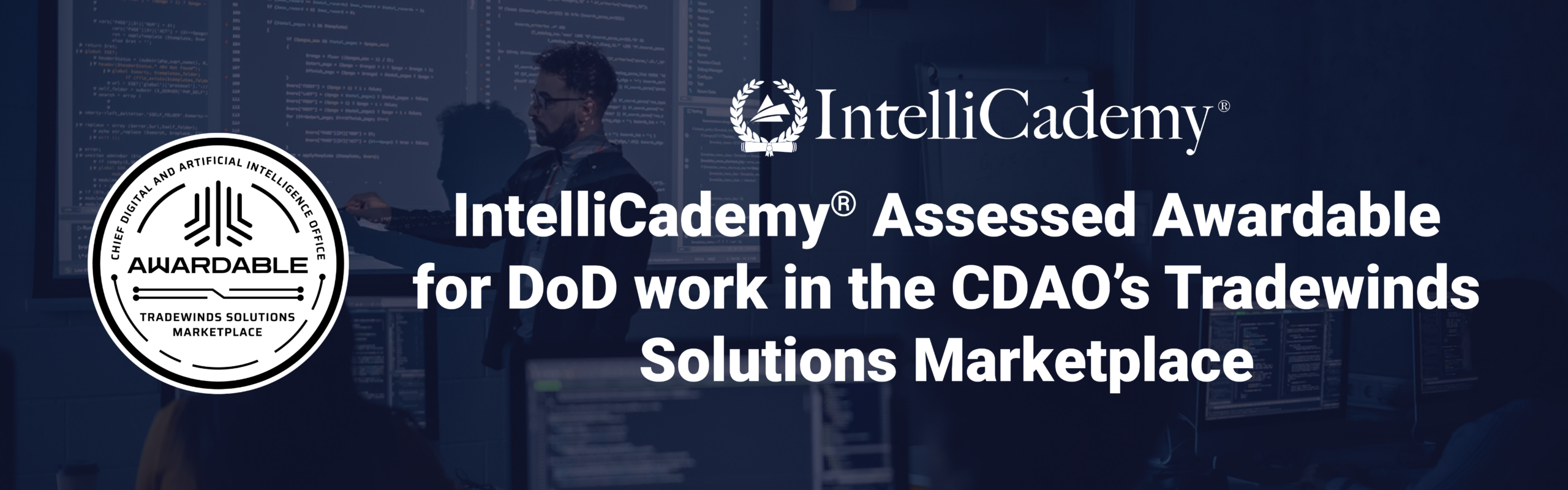 IntelliCademy Assessed Awardable for DoD in CDAO's Tradewinds Solutions Marketplace